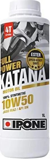 Масло IPONE FULL POWER KATANA 15W50 моторное,100% Synthetic with Ester, 1 литр
