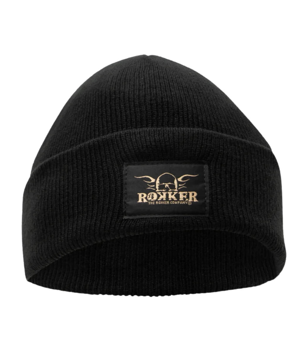 Шапка мужская ROKKER Coldtrail Beanie Merino Black