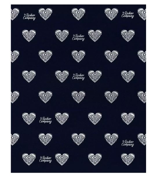 Бафф ROKKER Heart Black/White