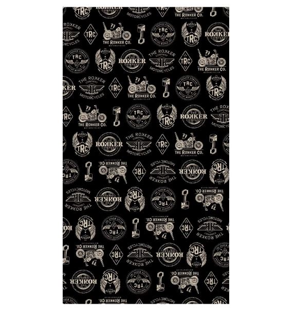 Бафф ROKKER Logos Black