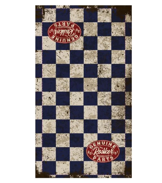 Бафф ROKKER Genuine Parts Blue Check