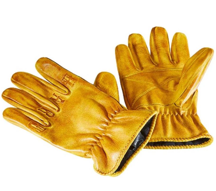 Мотоперчатки мужские ROKKER Ride Hard Natural Yellow