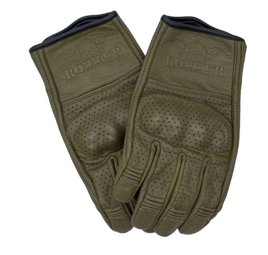 Мотоперчатки мужские ROKKER Tucson Perforated Olive