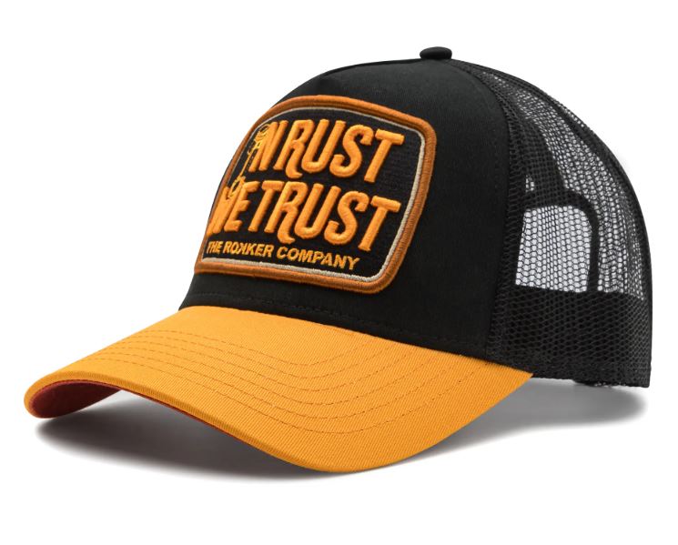 Бейсболка мужская ROKKER Rust'n Trust Black/Yellow
