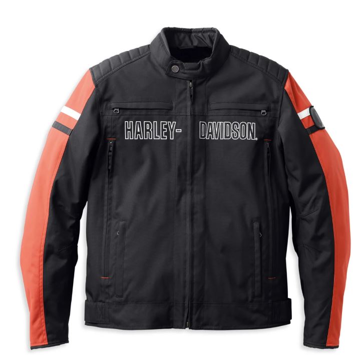 Мотокуртка мужская текстильная Harley-Davidson Hazard Waterproof Textile Jacket