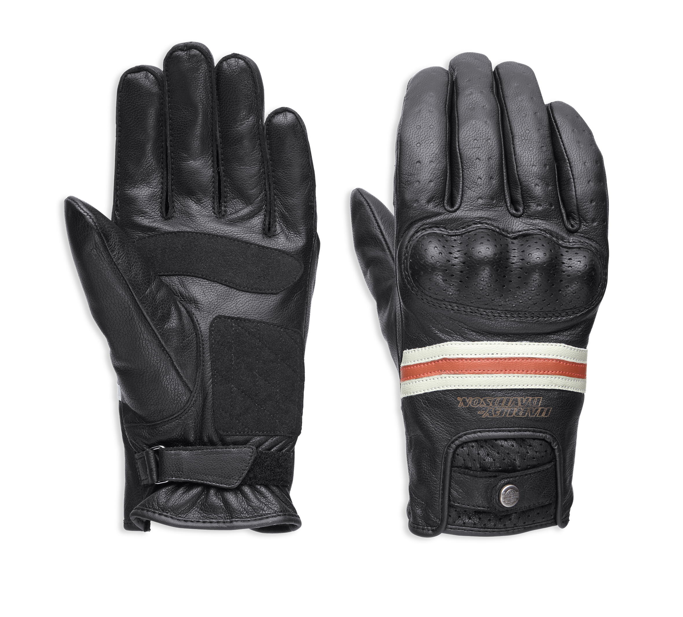 Мотоперчатки мужские Harley-Davidson Reaver CE-Certified Leather Gloves