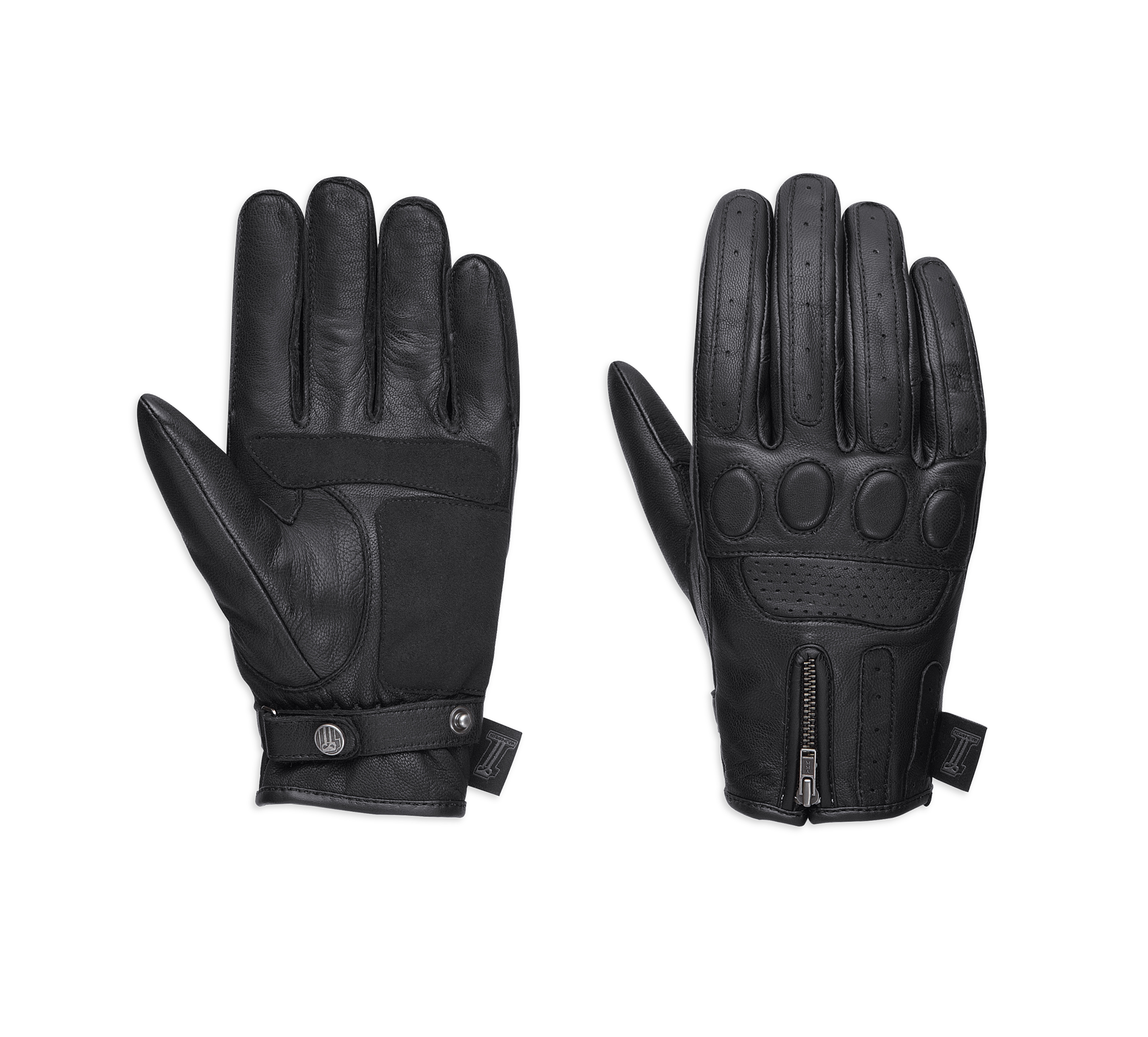 Мотоперчатки мужские Harley-Davidson #1 Skull Leather Gloves