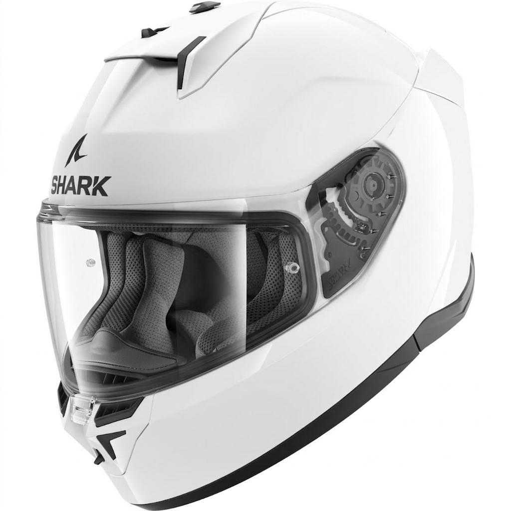 Мотошлем SHARK D-Skwal 3 Blank White