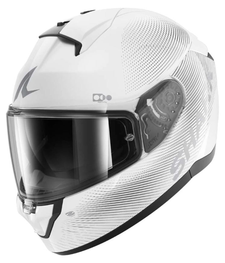 Мотошлем SHARK Ridill 2 SP Lyne White/Silver/Silver