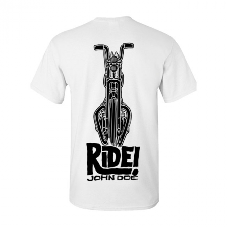 Футболка мужская John Doe T-shirt Ride White