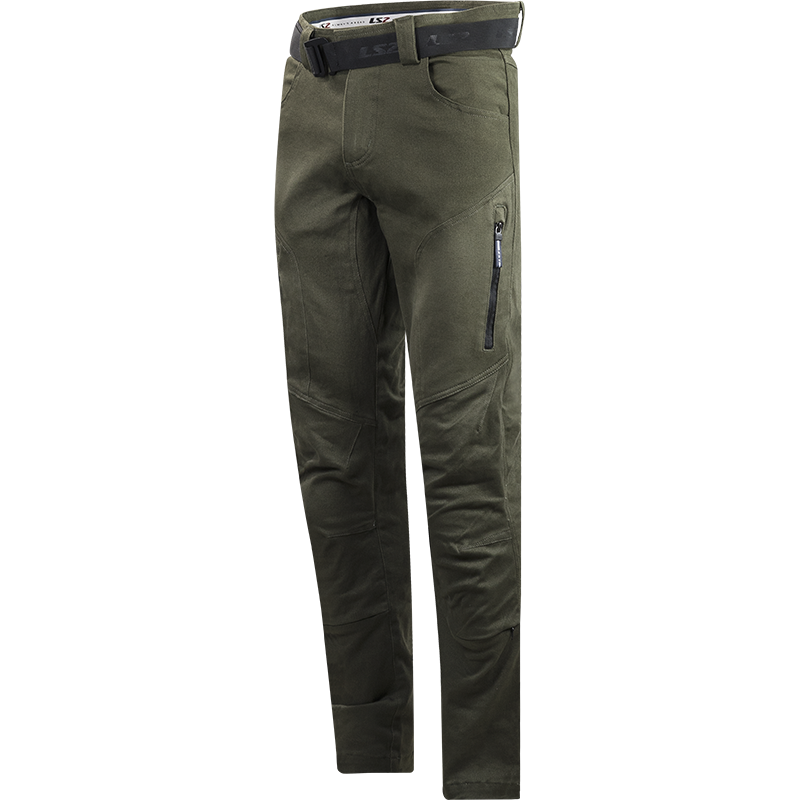 Мотобрюки мужские LS2 Straight Man Olive Green