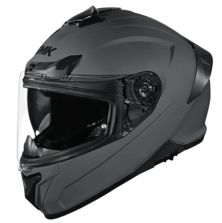 Мотошлем SMK Typhoon Solid Nardo Grey